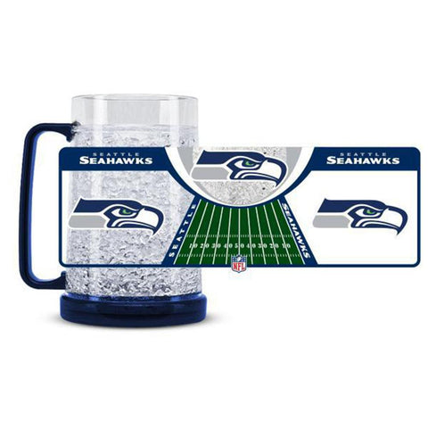 Seattle Seahawks NFL Crystal Freezer Mug