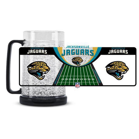Jacksonville Jaguars NFL Crystal Freezer Mug