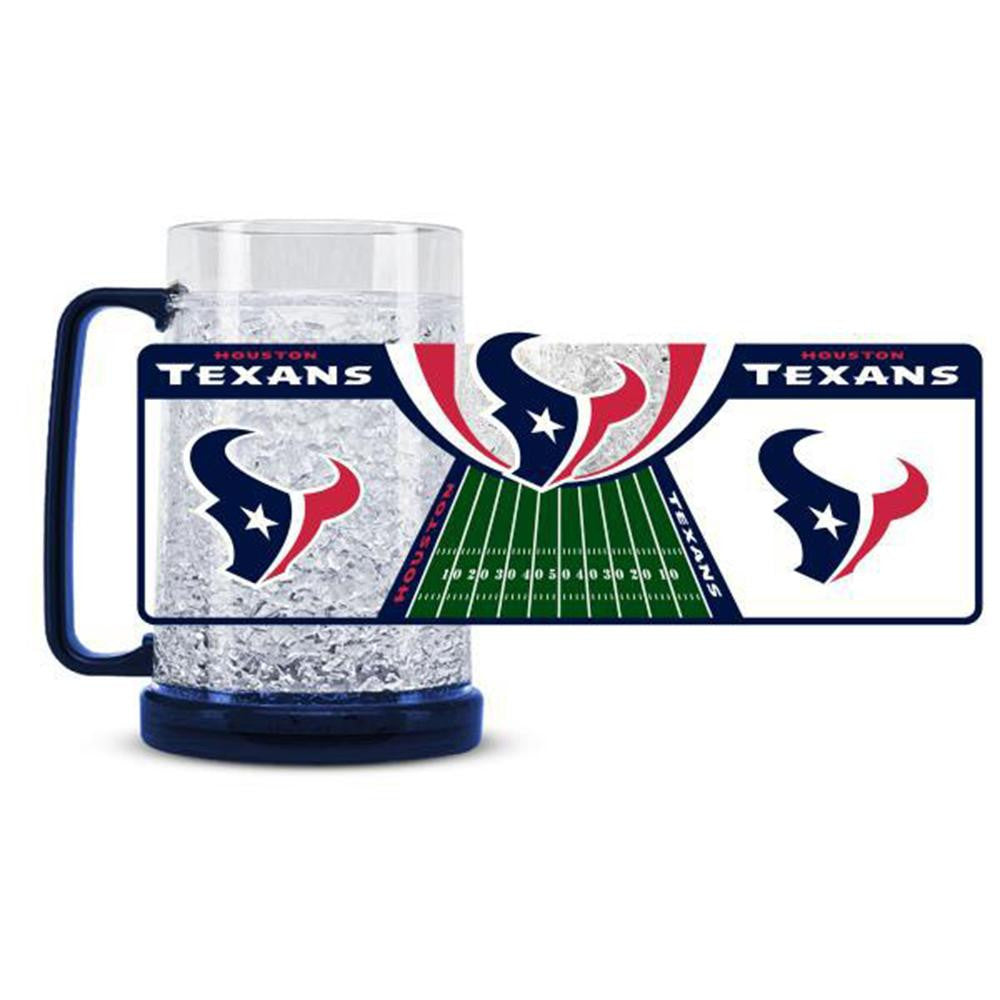 Houston Texans NFL Crystal Freezer Mug