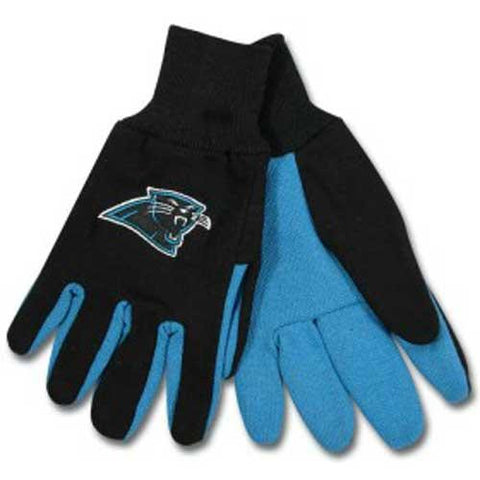 Carolina Panthers NFL Two Tone Gloves