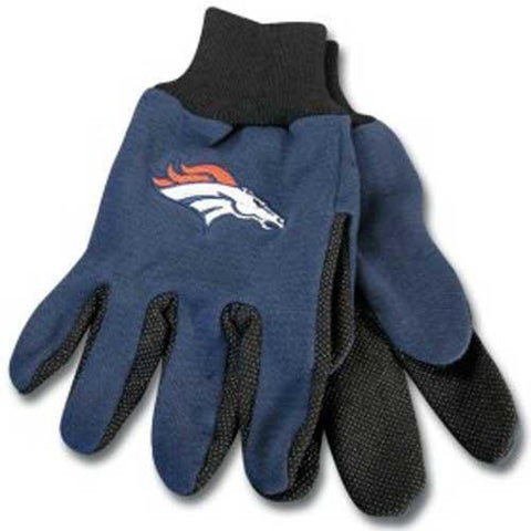 Denver Broncos NFL Two Tone Gloves