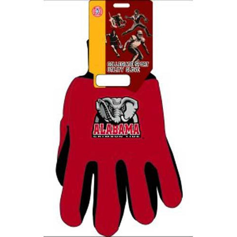Alabama Crimson Tide Ncaa Two Tone Gloves