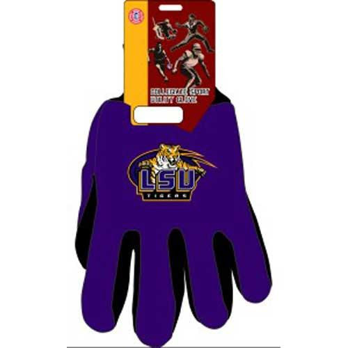 Lsu Tigers Ncaa Two Tone Gloves