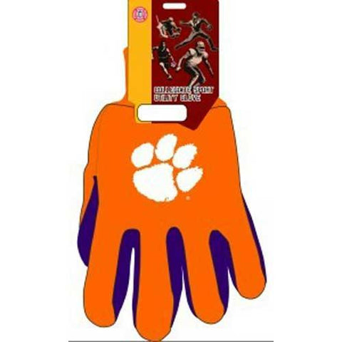 Clemson Tigers Ncaa Two Tone Gloves