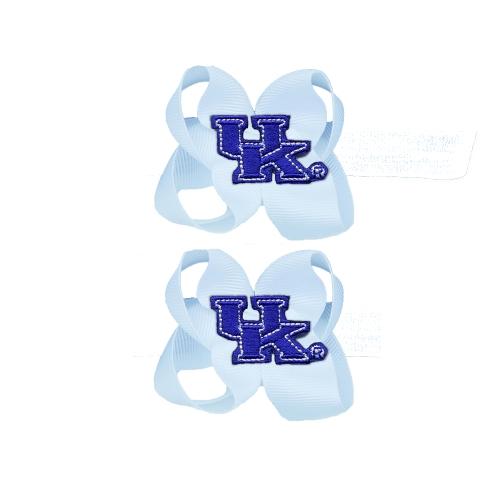 Kentucky Wildcats Ncaa Hair Bow Pair