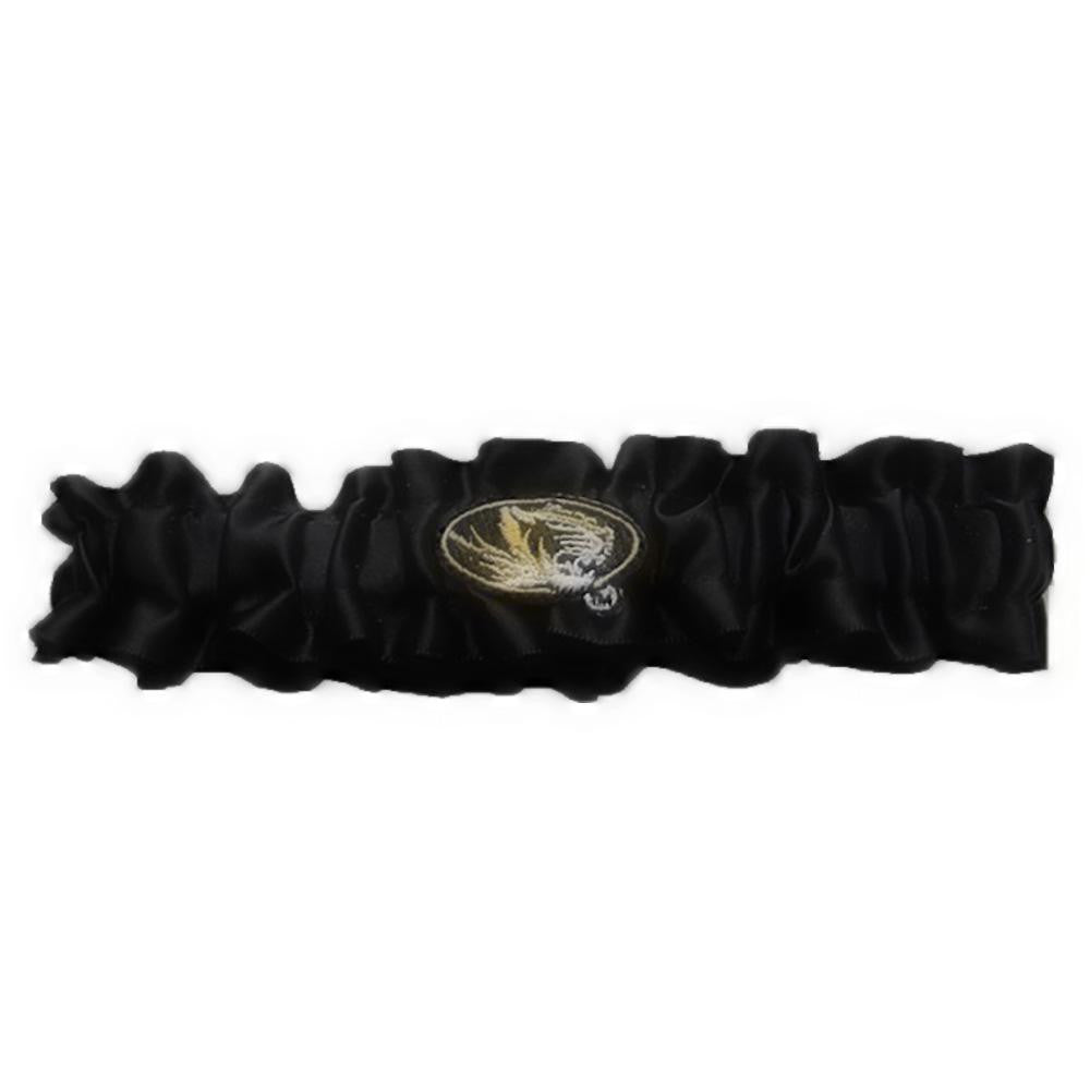 Missouri Tigers Ncaa Dainty Satin Garter (black)