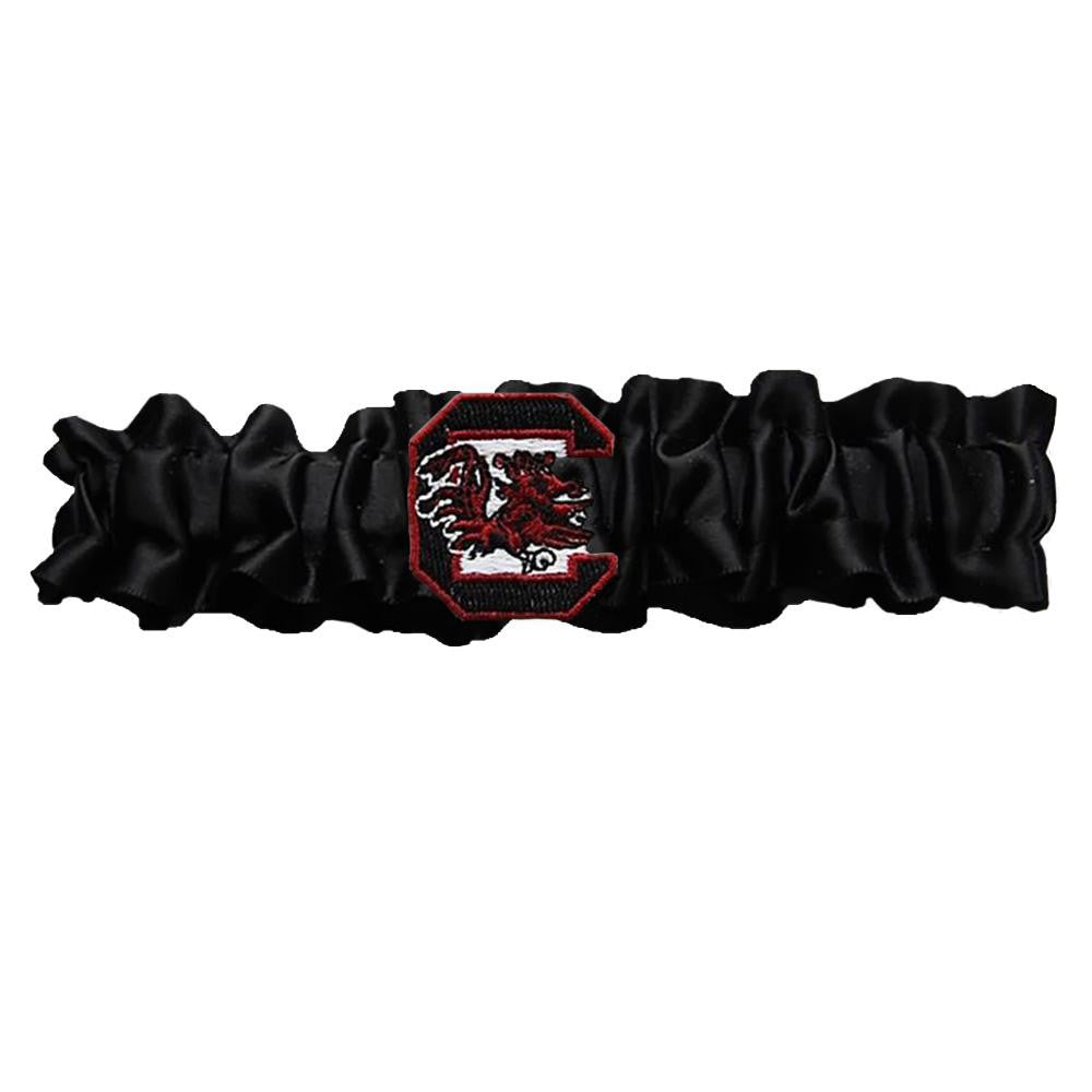 South Carolina Gamecocks Ncaa Dainty Satin Garter (black)