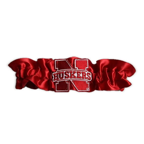 Nebraska Cornhuskers Ncaa Satin Garter (red)