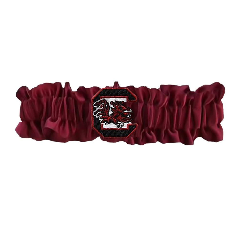 South Carolina Gamecocks Ncaa Satin Garter (maroon)