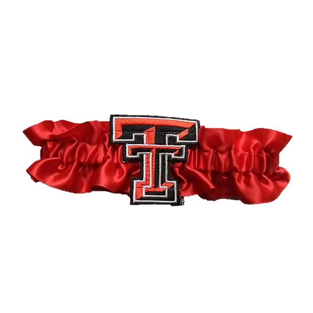 Texas Tech Red Raiders Ncaa Satin Garter (red)