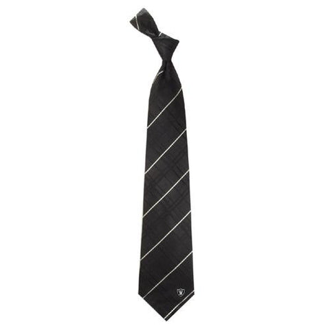 Oakland Raiders NFL Oxford Woven Mens Tie