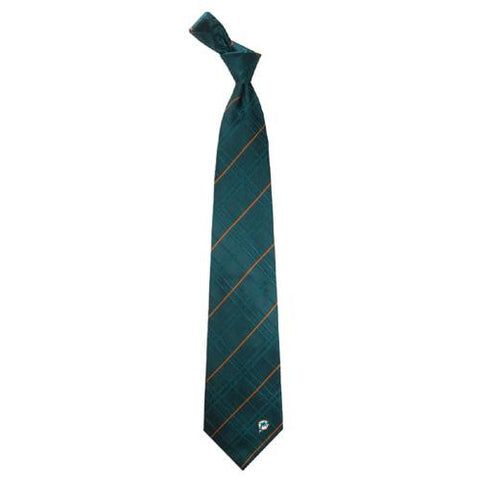 Miami Dolphins NFL Oxford Woven Mens Tie