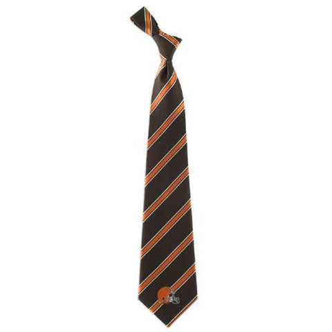 Cleveland Browns NFL Woven Poly 1 Mens Tie (100 percent Polyester)