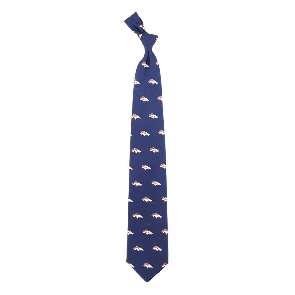 Denver Broncos NFL Prep Mens Silk Tie