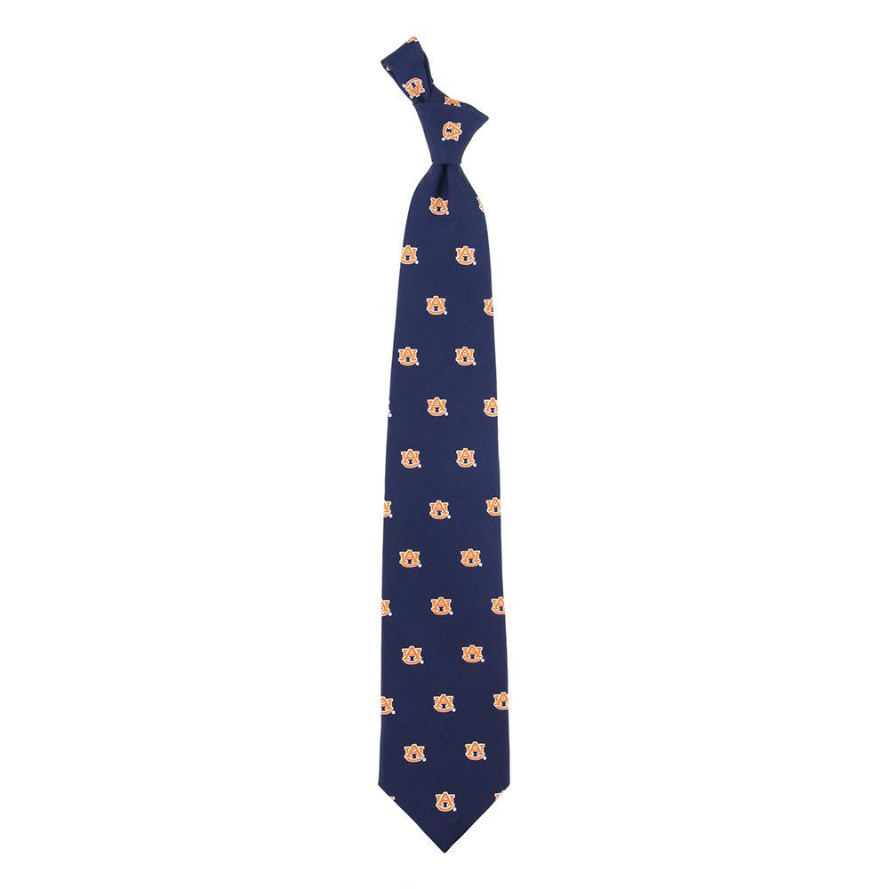 Auburn Tigers Ncaa Prep Mens Silk Tie