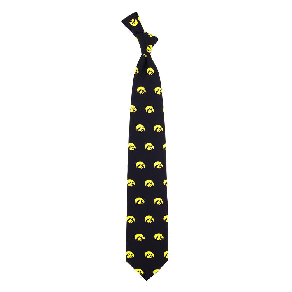 Iowa Hawkeyes Ncaa Prep Mens Silk Tie