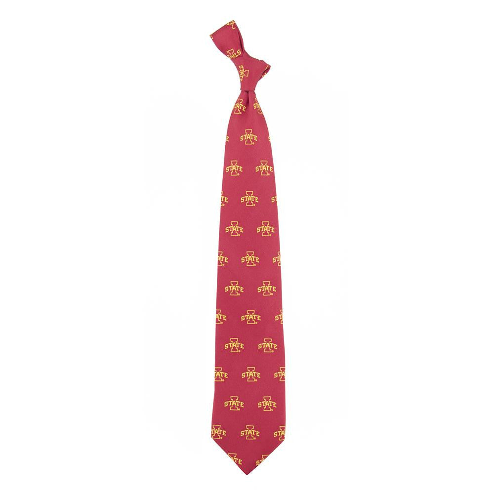 Iowa State Cyclones Ncaa Prep Mens Silk Tie