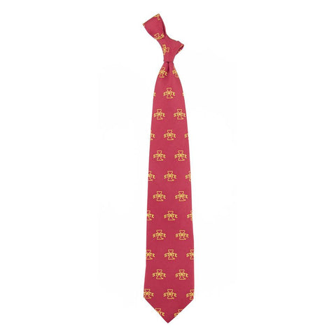 Iowa State Cyclones Ncaa Prep Mens Silk Tie