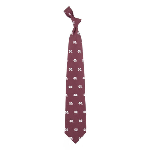 Mississippi State Bulldogs Ncaa Prep Mens Silk Tie