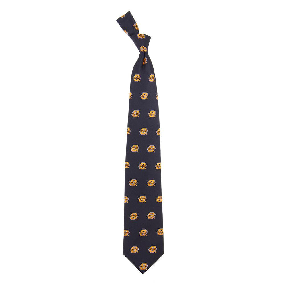 Oklahoma State Cowboys Ncaa Prep Mens Silk Tie