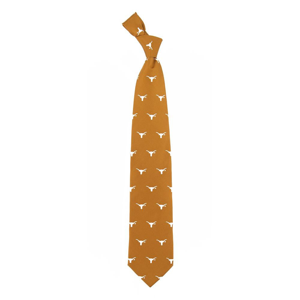 Texas Longhorns Ncaa Prep Mens Silk Tie