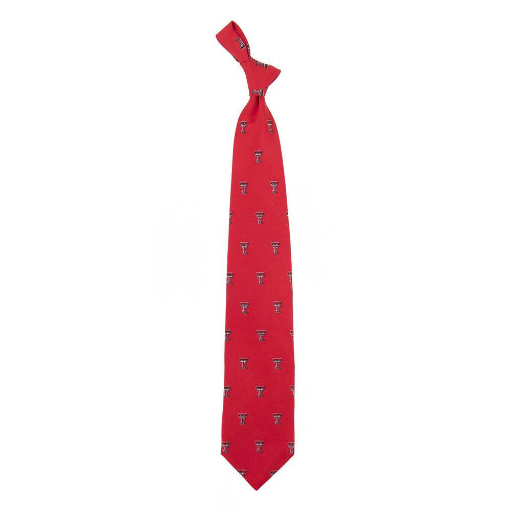 Texas Tech Red Raiders Ncaa Prep Mens Silk Tie