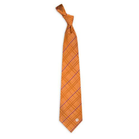 Clemson Tigers Ncaa Oxford Woven Mens Tie