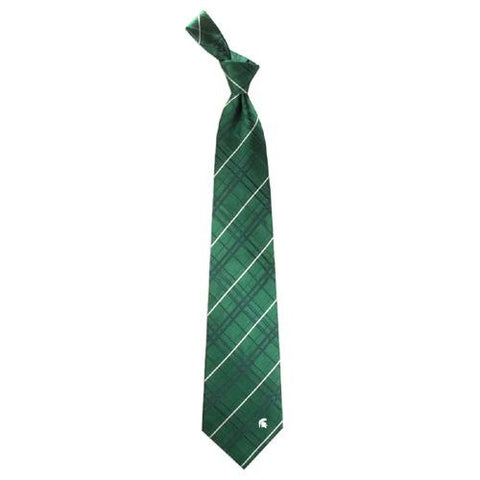 Michigan State Spartans Ncaa Oxford Woven Mens Tie