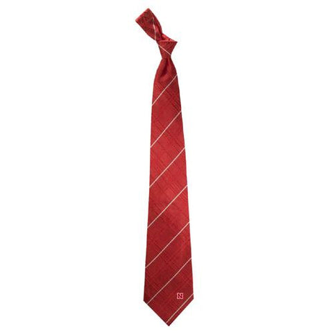 Nebraska Cornhuskers Ncaa Oxford Woven Mens Tie