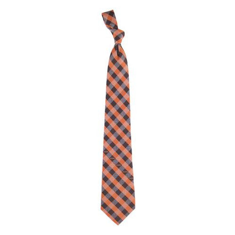 Cleveland Browns NFL Check Poly Necktie