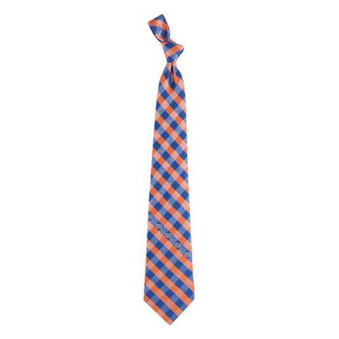 Florida Gators Ncaa Check Poly Necktie