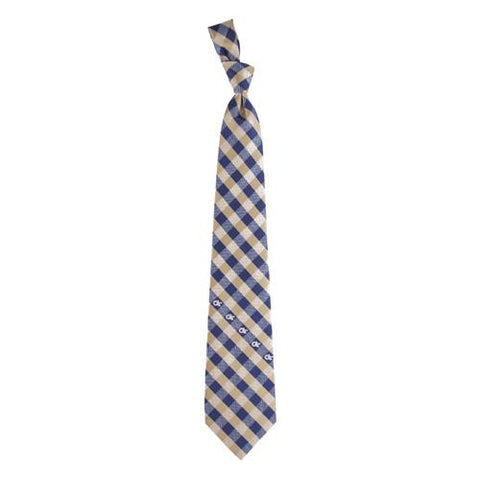 Georgia Tech Yellowjackets Ncaa Check Poly Necktie