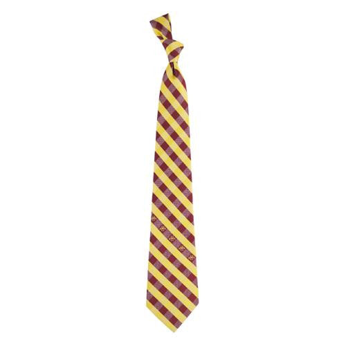 Iowa State Cyclones Ncaa Check Poly Necktie