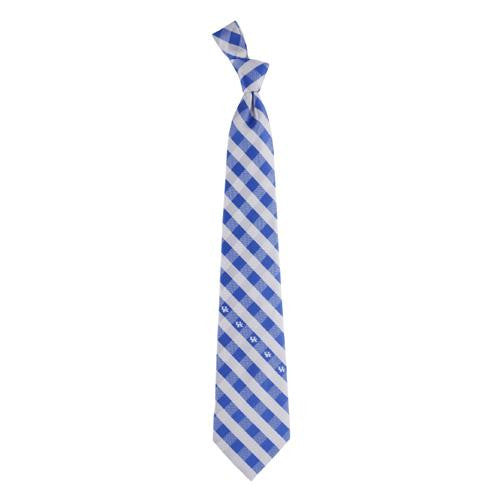 Kentucky Wildcats Ncaa Check Poly Necktie