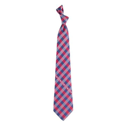 Mississippi Rebels Ncaa Check Poly Necktie