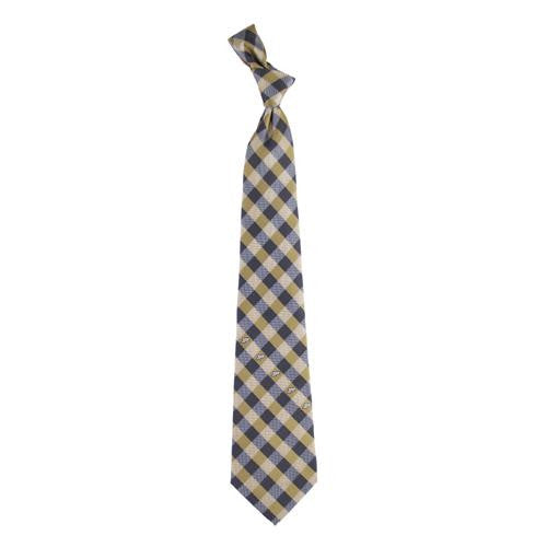 Purdue Boilermakers Ncaa Check Poly Necktie