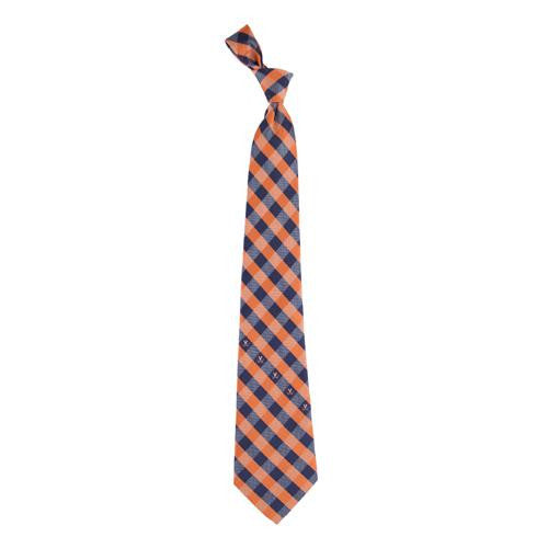 Virginia Cavaliers Ncaa Check Poly Necktie