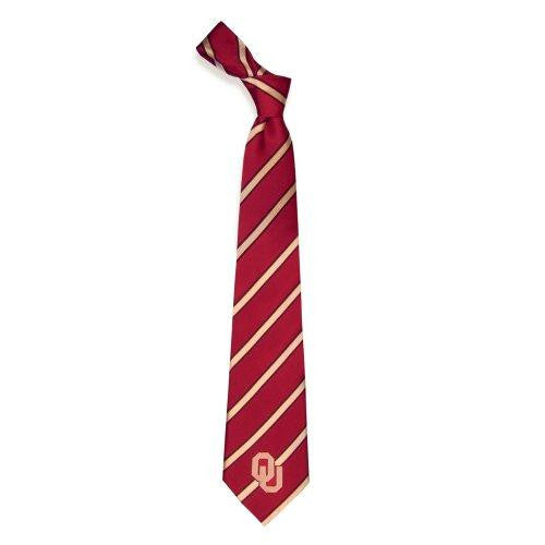 Oklahoma Sooners Ncaa Woven Poly 1 Mens Tie