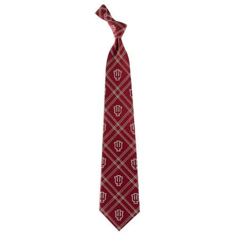 Indiana Hoosiers Ncaa Woven Poly 2 Mens Tie (100 Percent Polyester)