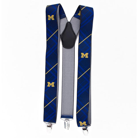 Michigan Wolverines Ncaa Oxford Mens Suspenders