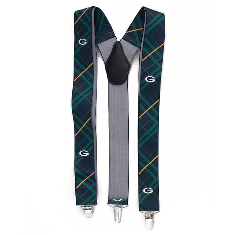 Green Bay Packers NFL Oxford Mens Suspenders