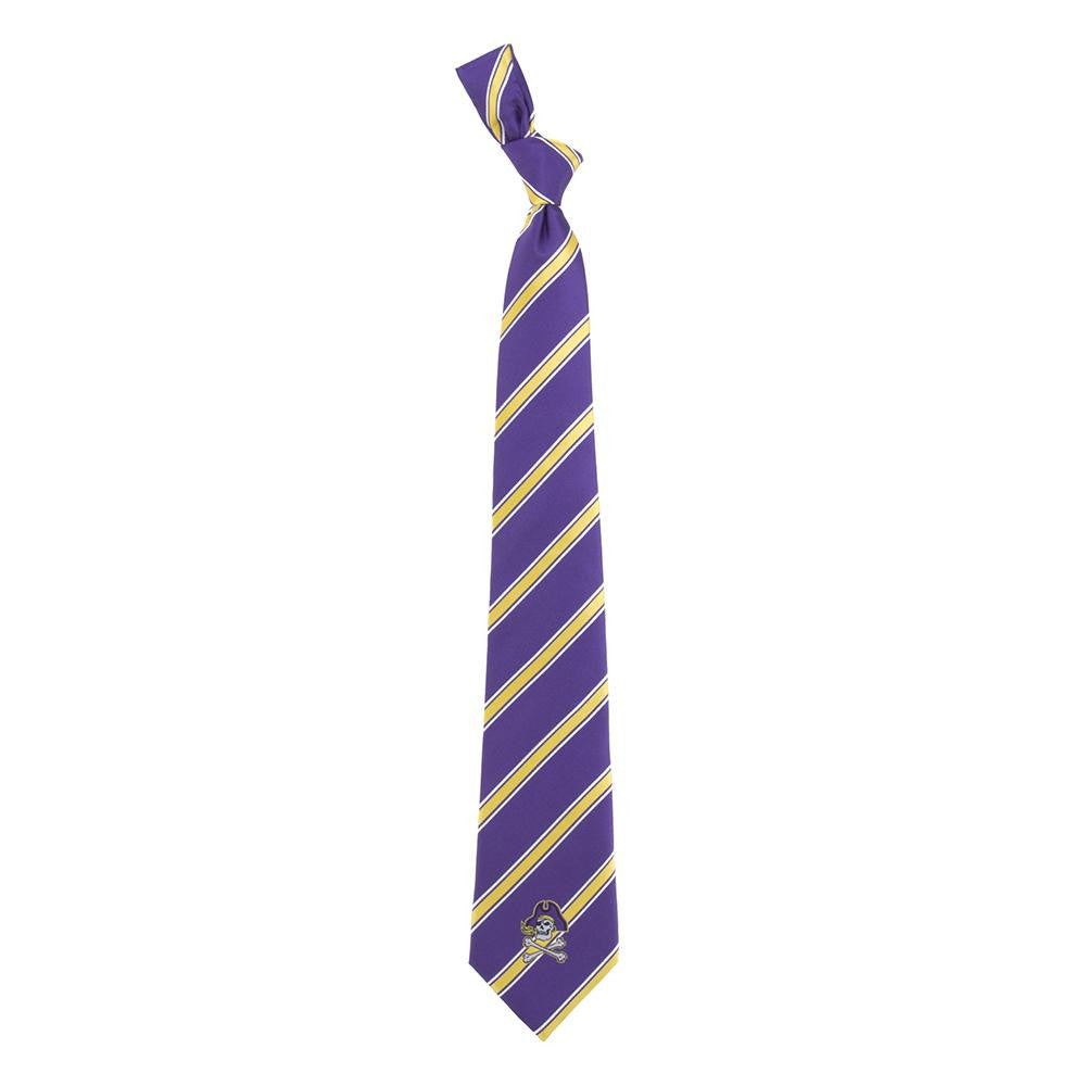 East Carolina Pirates Ncaa Woven 1 Mens Tie (100 Percent Polyester)