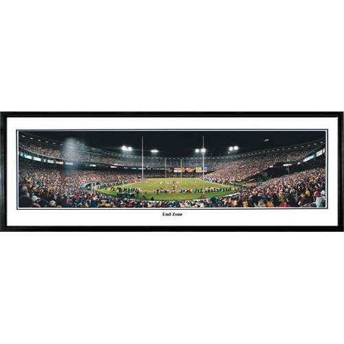 San Francisco 49'rs "end Zone" - 13.5"x39" Standard Black Frame