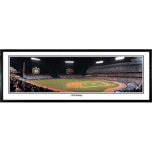 Los Angeles Dodgers "3rd Inning" - 13.5"x39" Standard Black Frame