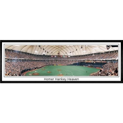 Minnesota Twins "homer Hankey Heaven"  - 13.5"x39" Standard Black Frame