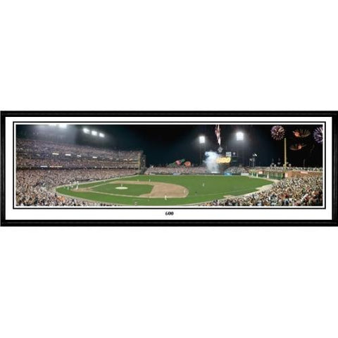 San Francisco Giants "600"  - 13.5"x39" Standard Black Frame