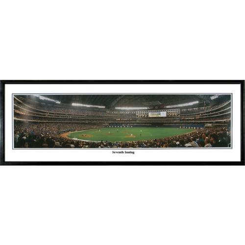 Toronto Bluejays "7th Inning"  - 13.5"x39" Standard Black Frame