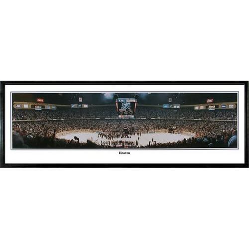 New Jersey Devils "heaven" - 13.5"x39" Standard Black Frame