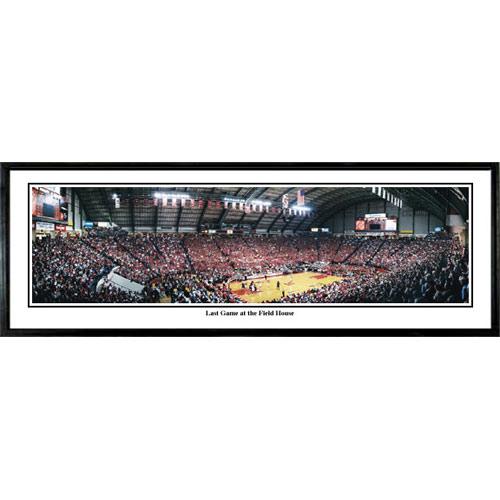 Maryland Terrapins "last Game At The Fieldhouse" - 13.5"x39" Standard Black Frame