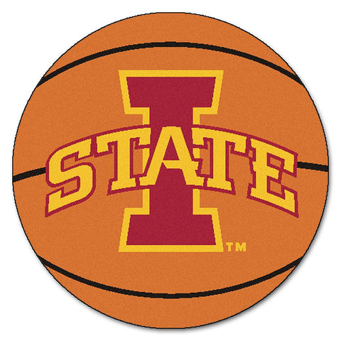 Iowa State Cyclones Ncaa "basketball" Round Floor Mat (29")